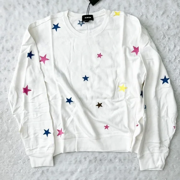 Monrow star sweatshirt sale